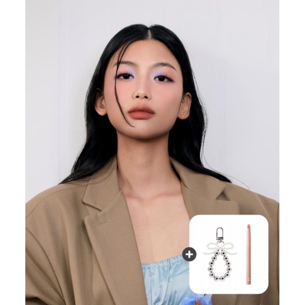 3ce [новая коллекция Bloom Edition] Палетка теней для век Multi Eye Color Бесплатная кисть Pink Point+жемчужный брелок FIRST BLOOM