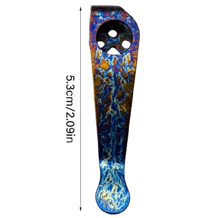 Metal Cutter Pocket Clip, Upgrades Pocket Back Clip for C81 Paramilitary 2 Delica C223 Tool Enthusiasts