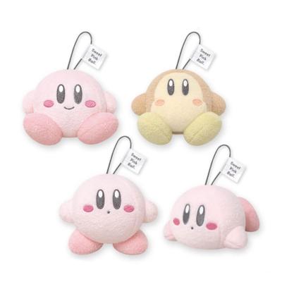 Kirby of the Stars Weiches und Weiches Plüschtier Kissen Maskottchen Schlüsselanhänger mit Spielzeug Diamant Plüschtier von (Mini (Set 4))