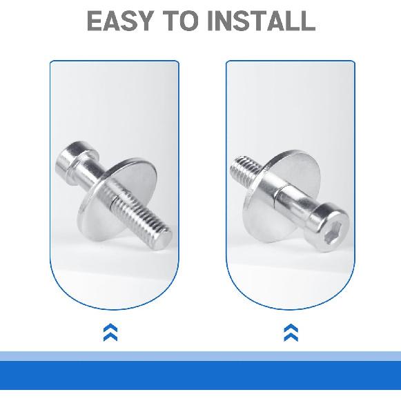 Door Lock Striker 38428 Compatible With 1985-2002 Chevrolet K1500 K2500 K3500 GMC C1500 C2500 C3500 Yukon Truck Door Latch Bolt Pin Replace 15013147
