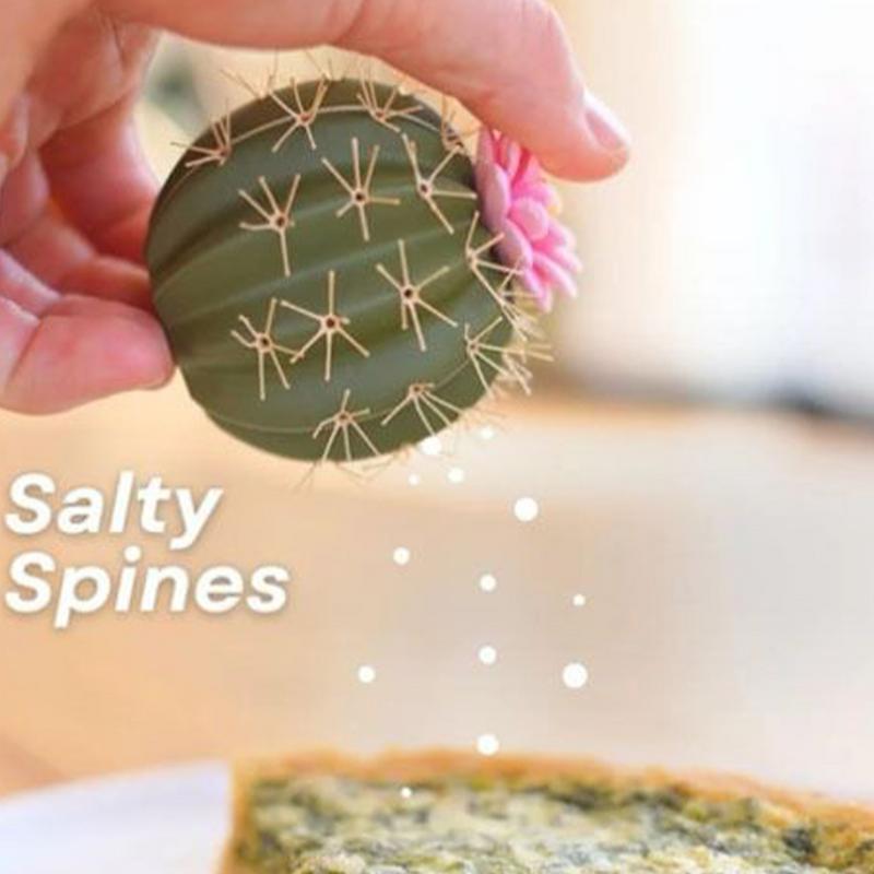 Cactus Shape Design Salt And Pepper Shaker Bottle Salt And Pepper Dispenser Jars Leak-Proof Condiment Shakers Container For CN