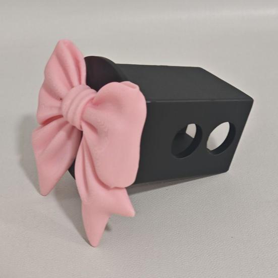 Easy To Clean Easy Snap-On Trailer Hitch Cover PLA Black 1 Pc