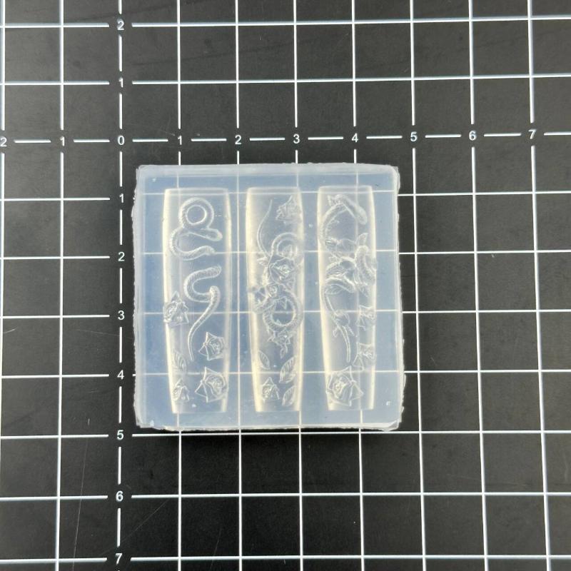 Creative Fun Bowknot Flower Nail Art Silicone Mould Handmade Nail Art Mold Decoration Cartoon Art Mold Diy Accessories Tool