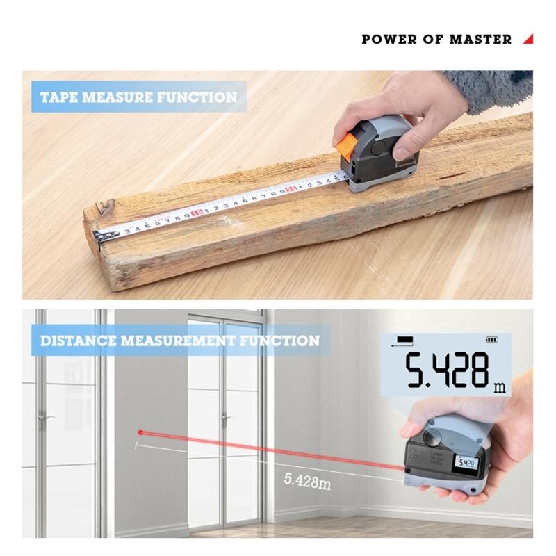 5M Tape Measure  Distance Measurer Waterproof Designs Measurement Tool Easy to Carry for Accurate Measurements