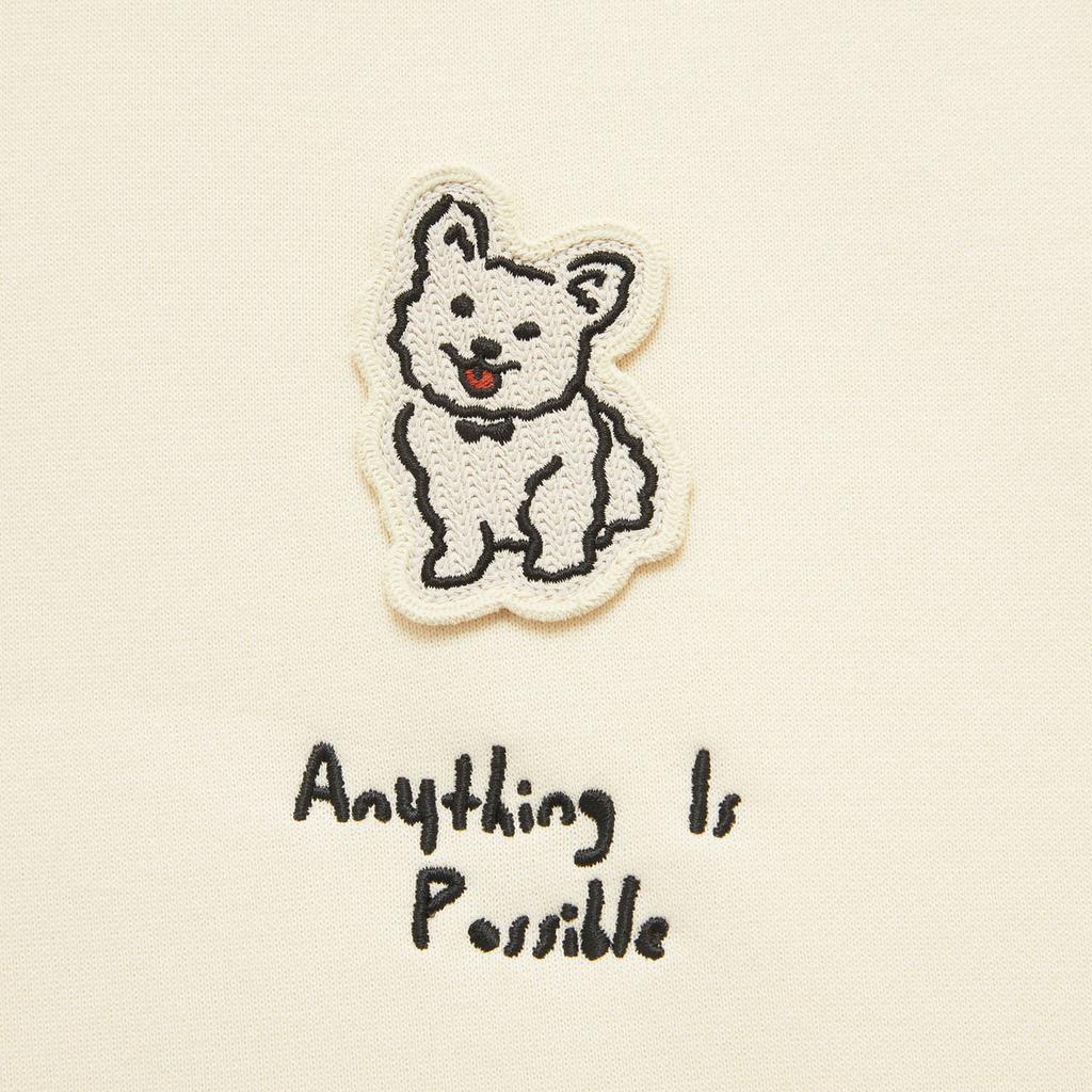 Li Ning Sports Fashion Series Far Infrared Warmth Anti-Static Anti-Bacterial Hooded Pullover Fleece Sweatshirt Women Sweatshirt Swan-White AWDUF88-1