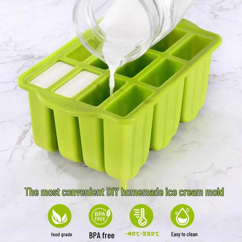 UOSO Food Grade Silicone Ice Cream Mold