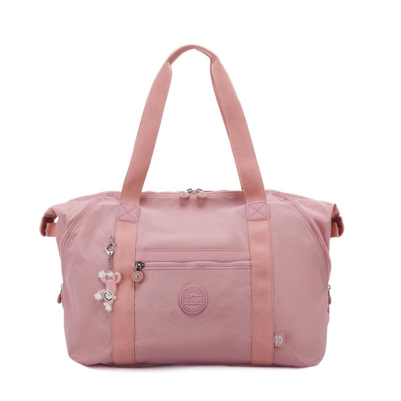 Damen Leichte Große Kapazität Reise Tasche Handtaschen Weiblich Nylon Schulter Strandtasche Mädchen Oberer Griff Lässige Tote Geldbörse