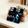 Band UU-U2  Phone Case For iPhone 17,16,15,14,13,12,11 Plus,Pro Max,XS,Colored Silver Plated Inside Cover