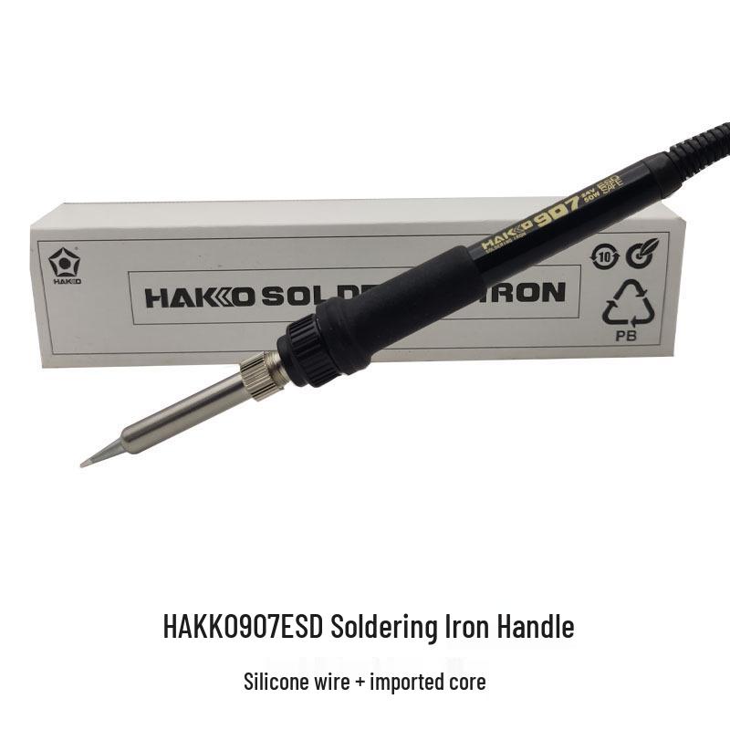 Noshida Hakko 936 Soldering Station with White Light 907 Silicone Wire Electric Soldering Iron Handle