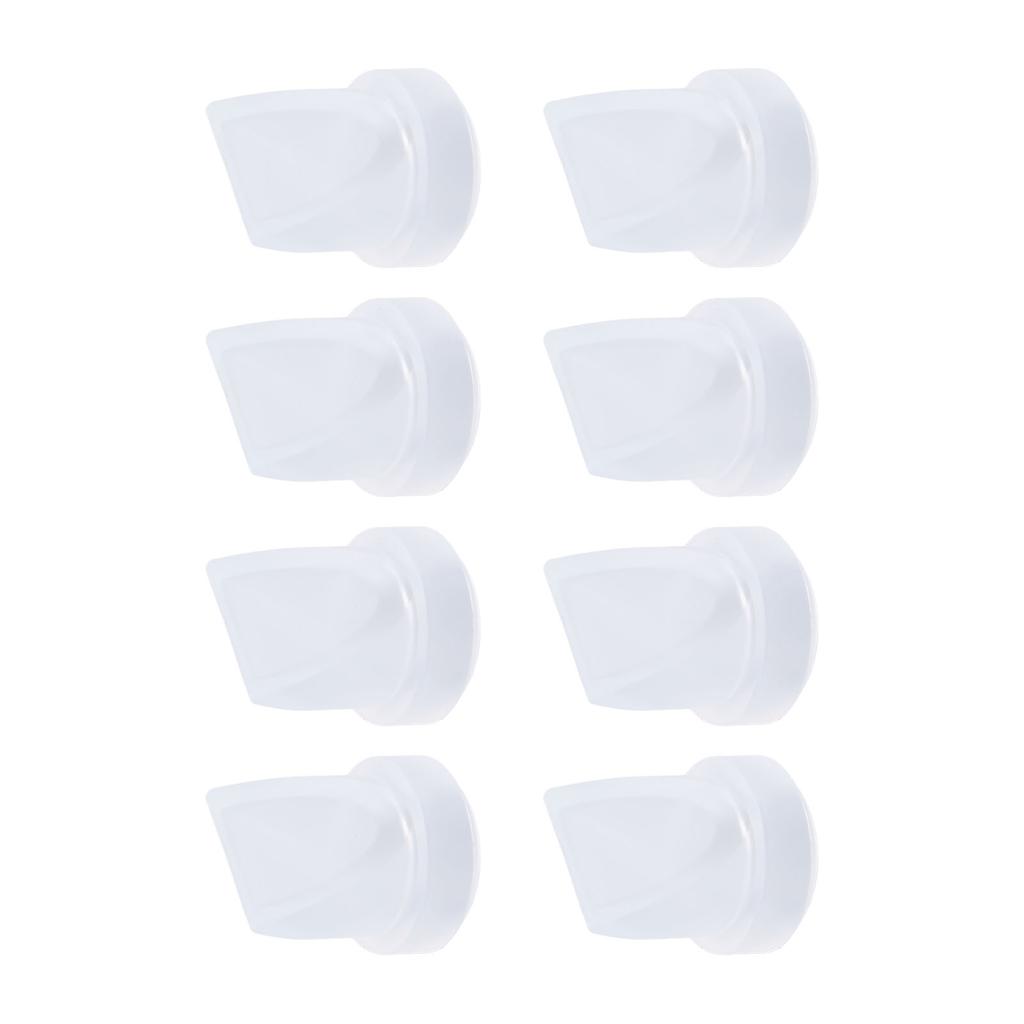 8pcs Duckbill Valves Compatible for V2 V1 Breastfeeding Pump Replacement Pump Parts Duckbill Valve