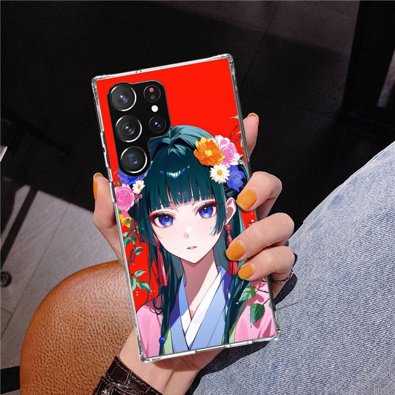A-Apothecary D-Diaries Maomao Phone Case For Samsung Galaxy S24 S25 Edge S26 Ultra S23 S22 S21 Plus S20 FE + Personalized Print
