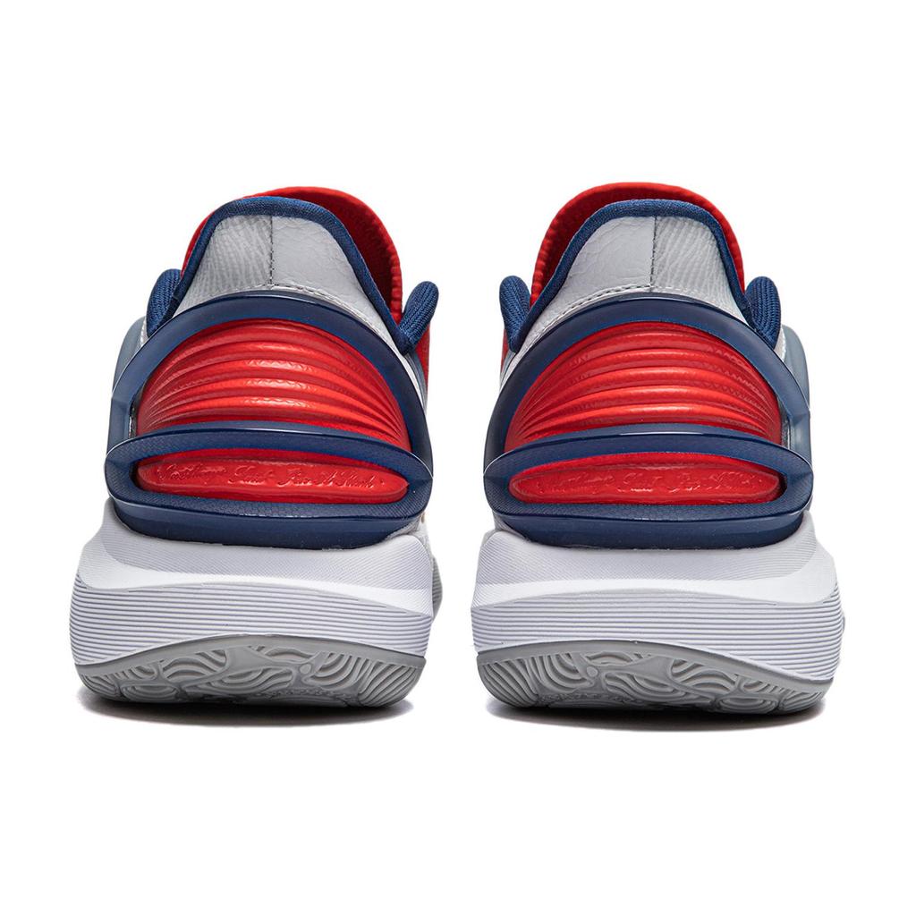 Li Ning CJ 3 Basketball Shoes Men's Low Top Standard White/Navy ABAU007-1