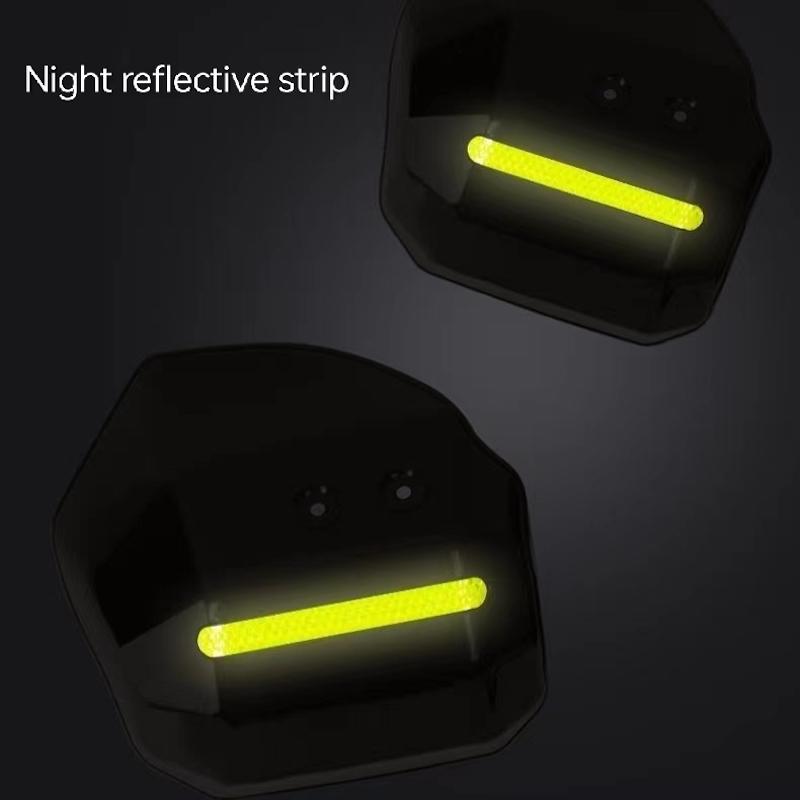 Lätt att installera och demontera Handskydd för Skoter Motorcykel ATV med Nattreflekterande Remsa Vind Regn och Solskydd