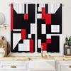 Geometric Pattern Design Drapes Decor Drapes Window Treatments For Bedroom Living Room Home Decoration Room Decor