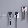 Punch-free Power Plug Hook Plastic Shaver Rack Creative Shaving Razor Holder  Home