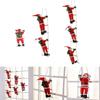 Christmas Holiday Decor Ladder Rope Climbing Santa Christmas Tree Ornament Creative Tree Hangings Long Lasting