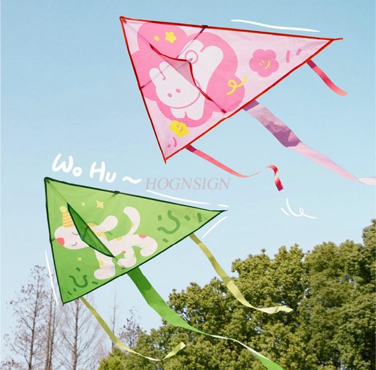 Childhood Kite Breeze Easy To Fly Cartoon For Children'S Play New Handheld