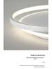 Modern Minimalist Ceiling Light for Bedroom and Living Room - Artful Eye Protection, Full Spectrum Lighting