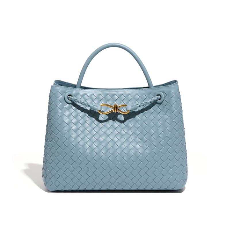 Vintage-Taschen mit großem Fassungsvermögen, handgewebte Damentaschen, Pendler-Tasche, stilvolle, lässige Schulter-Crossbody-Tasche