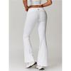 Prada Damen High-Waist Yoga Schlankmachende Weitbeinige Hosen & Spitze Fitness Set