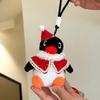 Pingu Penguin Plush Keychain Cute Doll Backpack Pendant Creative Animal Toy Bag Accessories Kawaii Anime Figure Girls Christmas
