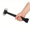 2 In 1 Rubber Hammer with Crowbar for Ceramic Tile Installation Tools Doors Windows