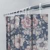 Vintage Floral Shower Curtain Waterproof Bathroom Decor Home Decoration Soft Velvet Printed Curtains For Bathtub 72X84 Inches Pi