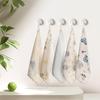 High-Density 30x30cm Double-Layer Printed Cotton Gauze Handkerchief, Washcloth, Nursing Cloth, Drool Cloth, Combed Cotton Towel.