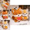 Cute Fox Plush Toy For Kids Soft Stuffed Animal Companion Doll Birthday Gift