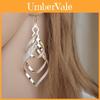 Trendy European And American Stylish Punk Spiral Earrings For Fashionable Women