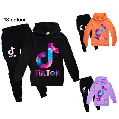 Long Sleeve Hoodie TIK-TOKs Pullover Sweatshirt Jumper Unisex Fashion Tracksuit for Boy Girls