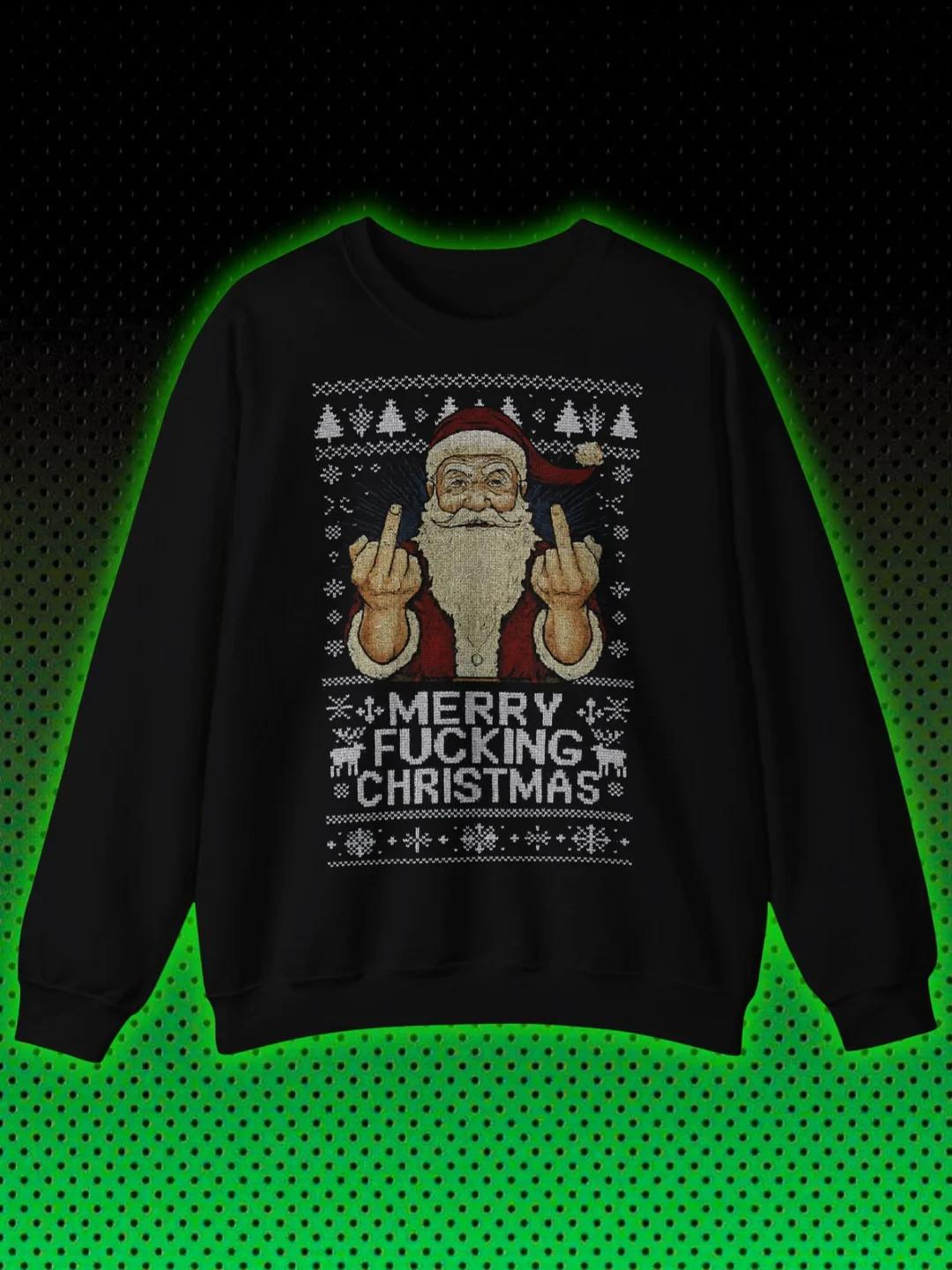 Рождественский уродливый свитер свитшот пуловер подарок рождественский подарок Рождество S