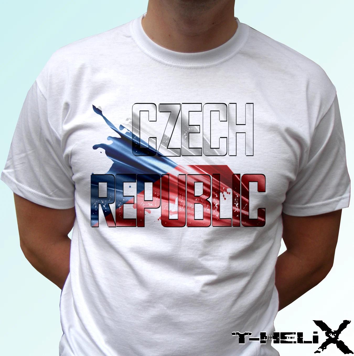 Czech Republic flag - white kids boys T-Shirt top country - s s kids & baby sizes 160