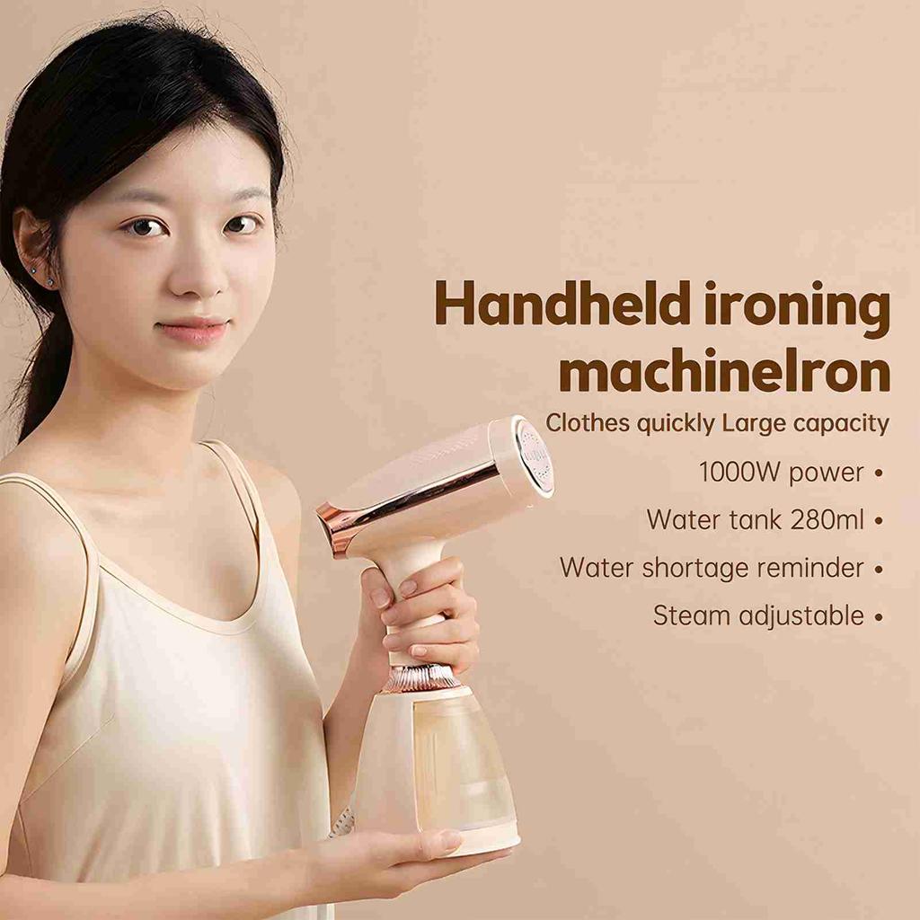 Handheld Steamer for Clothes Wrinkles Remover Portable Handheld Garment Steamer with Fabric Brush 3 Steam Setting Steamer