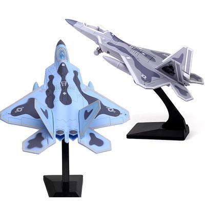 Hračka F22 Slitina Stíhací Letoun Letectví Vojenský Letoun Hračka Dárek Se Zvukem A Světlem