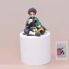 Demon Slayer Kimetsu No Yaiba PVC Figuren Set Mit Sitzenden Posen Modellen Zum Sammeln Und Ausstellen