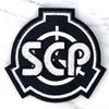 SCP Foundation Logo Gestickt Moral Patch Aufkleber Klettverschluss Abzeichen