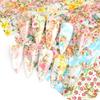 Stripe Pattern Nail Stickers The Starry Sky Nail Decals Professional Nail Foils  Nail Decoration
