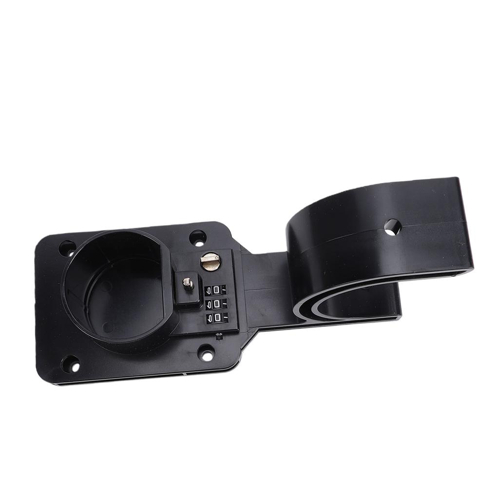 EV Charger Nozzle Holster Dock with Lock Wall Mount Charging Cable Holder Organizer for GB T Electric Vehicles