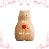 Personalized Heart-shaped Resin Vase Decorations With Pussycat Motifs Are Perfect Gifts For Pussycat Lovers.