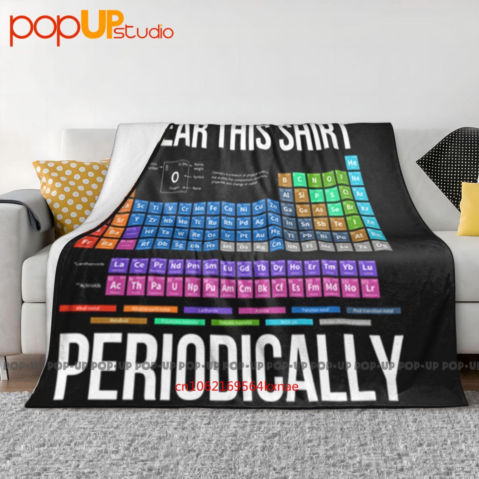 Science Periodic Table Pun Chemistry Ultra-Soft Blanket Quilt Winter Sofa Cover Bed Covers 30x40in