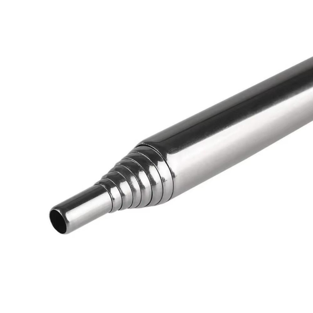 Stainless Steel Fire Blowing Tube Windproof Pocket Bellow Convenient Fire-making Tool  Camping