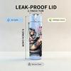 1PC Bohemian Lady Dark Fantasy Art Print 750ml Color Plastic Sports Water Bottle Leakproof Flip Straw Lid Suitable for Sports Office Home Use