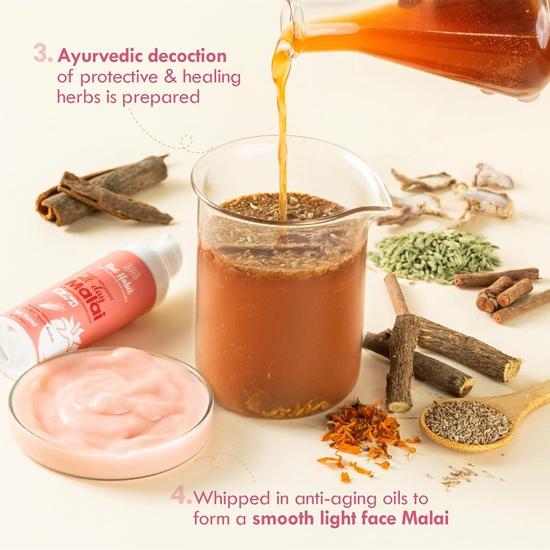 Crème visage Nat Habit All Day, Malai visage à la tomate fraîche fouettée et au vétiver - Ancre jeunesse pour une hydratation par temps chaud et humide (20-35 ans, 30 g)