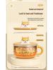 304 Stainless Steel Instant Noodle Bowl with Lid & Water Filter, Cute Large Fast Food Gift Cup for Students.