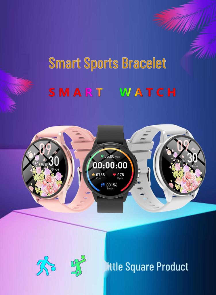 TEMU T10 Smart Sports Watch: Heart Rate, Sleep Tracker, Pedometer, Bluetooth Call, Outdoor Compatibility for IOS