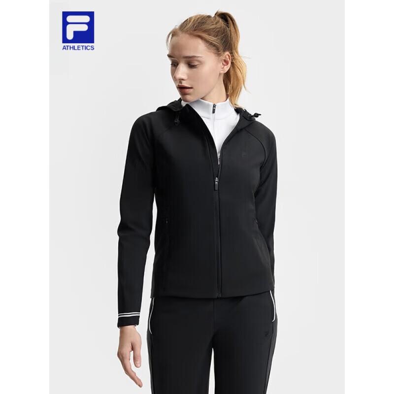 FILA Women s Knit Hooded Tennis Jacket S