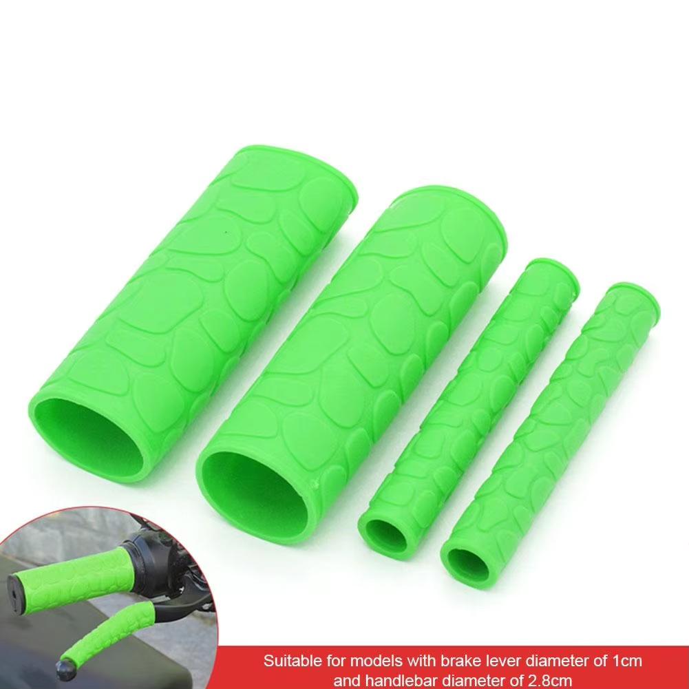 Universal Motorcycle Handlebar Grip Brake Clutches Lever Cover Protector Soft Rubber Bar Brake Handle Silicone Sleeve