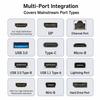 3V USB data cable detection board Type-C Micro-B Short Circuit Switch Test Board Data Cable Anomaly Detection For iOS Android