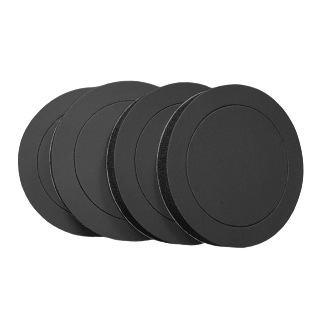 4 Pieces 6.5 Inch Foam Speaker Booster Pad, Universal Sealing Soundproofing Baffle, Door